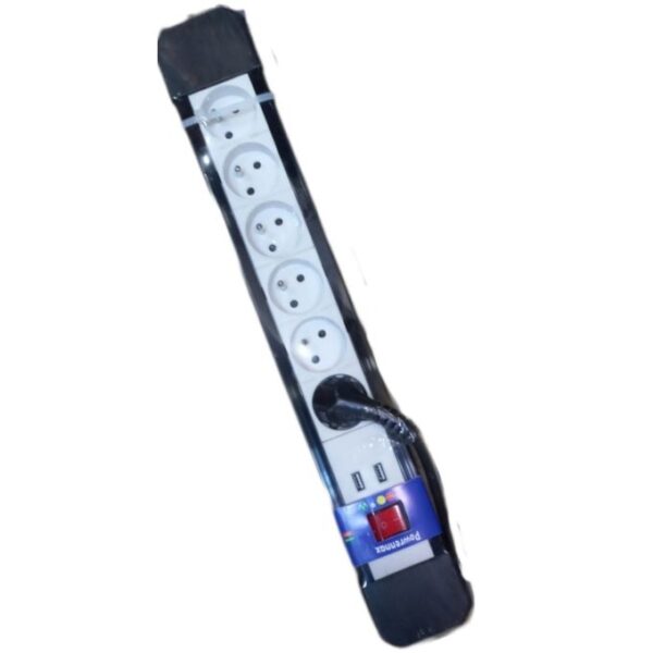 Multiprise Parafoudre 6 Prises Avec 2 Ports USB