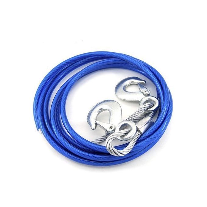 jdbdg Câble En Acier Pour Véhicules - Haute Résistance à Crochet De Sécurité - Bleu – Image 1