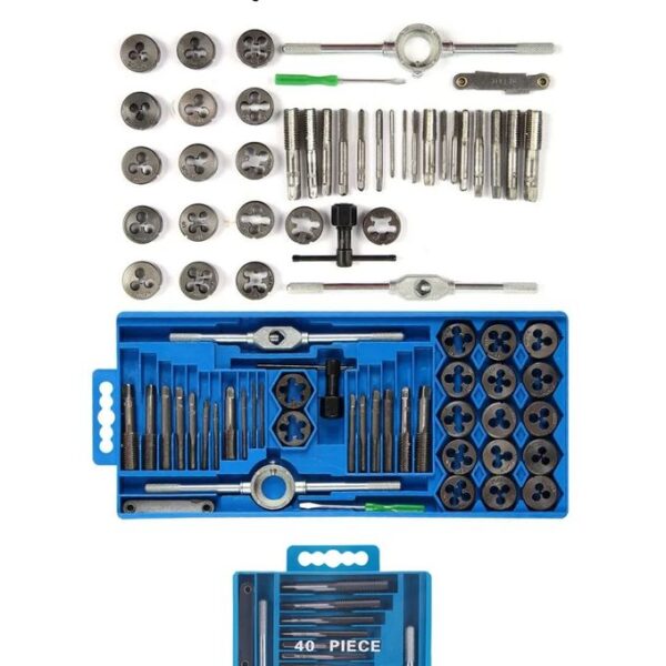 Ensemble Clé à Tarauds 40 Pièces