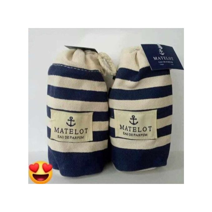 nbvc Lot de 2 Parfum Matelot Homme -100ml - Bleu – Image 1