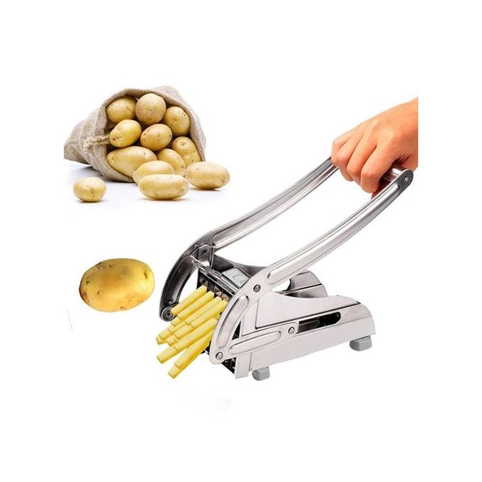 nbw Coupe-frites En Acier Inoxydable Pour Légumes, Pommes De Terre, Frites – Image 1