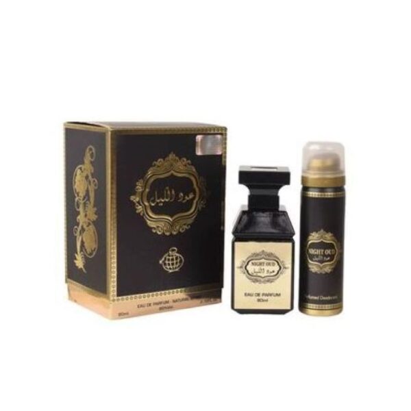 Oud Night OUD Eau De Parfum Intense Homme + Déodorant Free 80ml