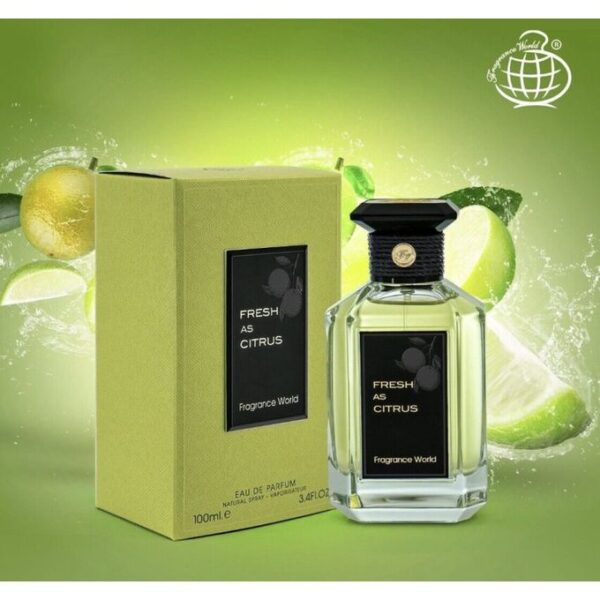 Fresh AS CITRUS Eau De Parfum Intense Mixte 100ml Vert Teneur 48H