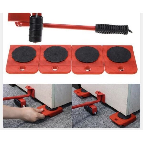 Kit Déplacement Meuble - Patins Rotatifs à 360 Degrés