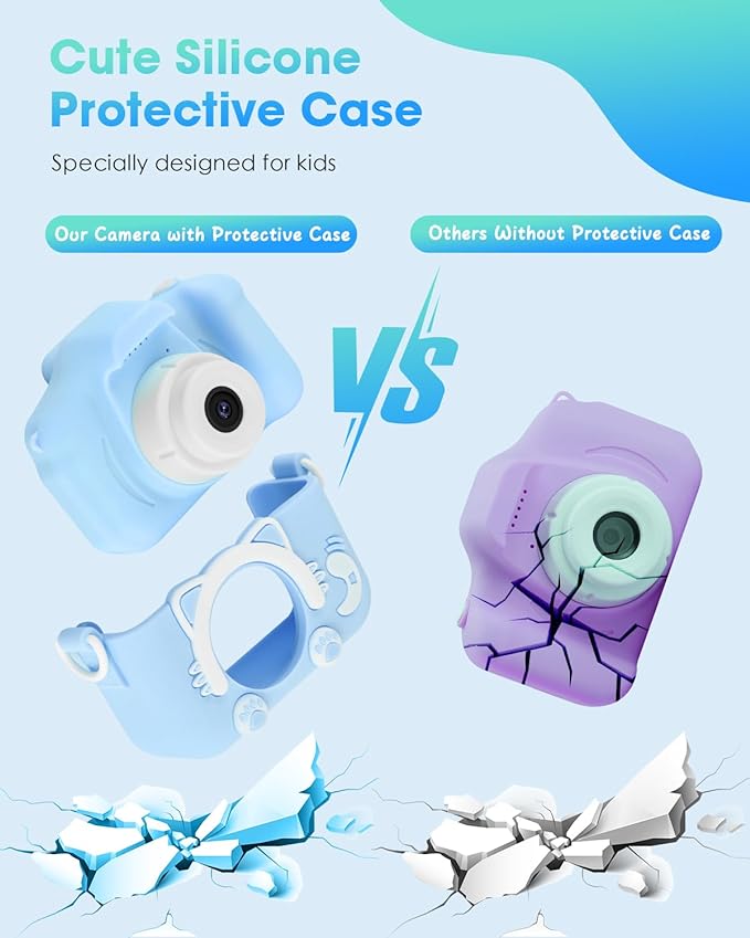 Appareil Photo pour Enfants, 2,0 Pouces, écran HD 12 Mpx, 1080P – Image 7