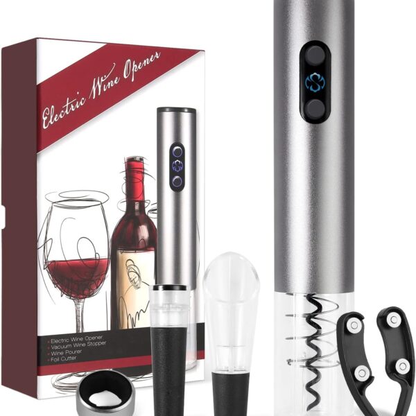 Coffret Tire Bouchon Rechargeable + Décapsuleur Automatique OFFERT