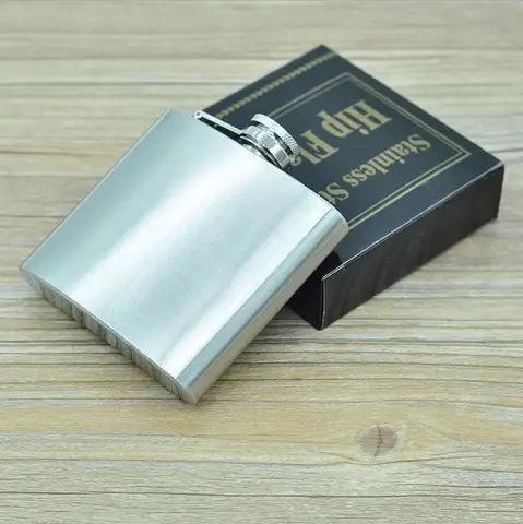 Mini Flasque à whisky, flacon de liqueur en acier inoxydable 30ml – Image 2