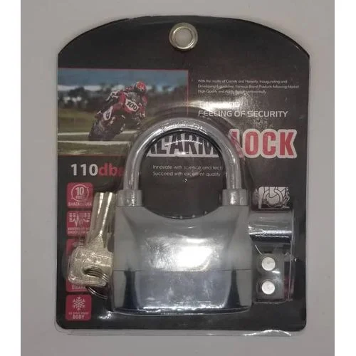Lot de 2 Cadenas De Sécurité Alarme – Acier Lourd