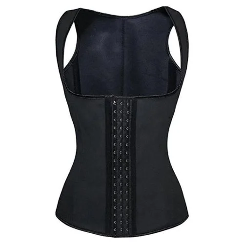Gaine Corset Noire – Ventre Plat – Ajustable