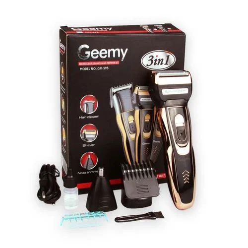 Tondeuse Rasoir Electric Professional Trimme – Rechargeable 3 En 1