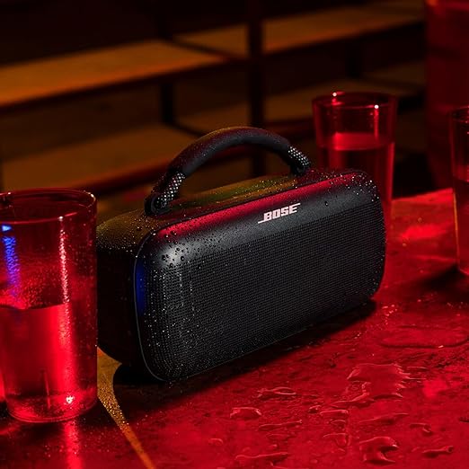 Bose Enceinte Bluetooth Portable Soundlink Max, étanche, 20H d’autonomie, USB-C, entrée AUX 3,5 mm intégrée – Image 4