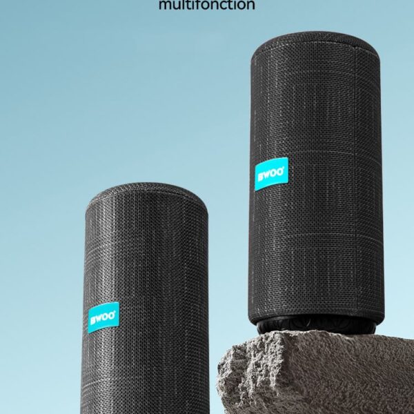 Haut-parleur Bluetooth sans fil BWOO BS-52 - Noir