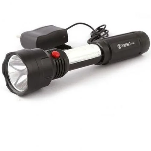 Torche Led Flash Rechargeable - Noir