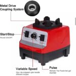Blender Professionnel Robuste Silver Crest SC-1589 - 2 Bol - 4500W - 2L – Image 3