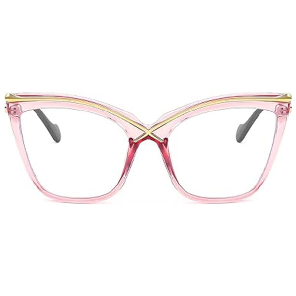 Lunettes de Vue Femme T-523 C4 45-20-140 - Rose Transparent
