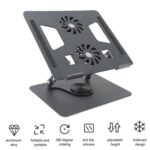 Support D'ordinateur Réglable Avec Base Pivotante À 360 Degrés – Image 4