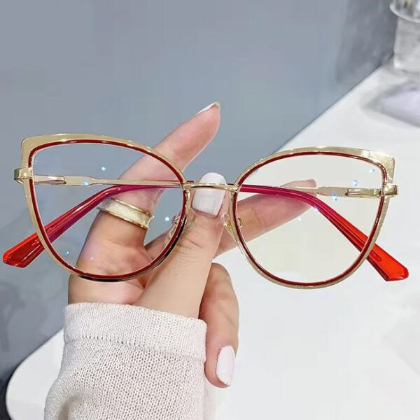 Lunettes de Vue Femme 8327 C3 49-20-135 - Rouge/Or