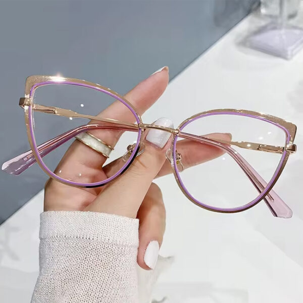 Lunettes de Vue Femme 8327 C6 49-20-135 - Violet/Doré