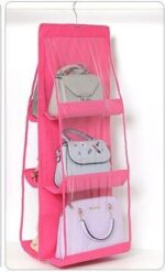 Organisateur suspendu pour sac à main, 6 poches Pliable – Image 3