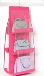 Organisateur suspendu pour sac à main, 6 poches Pliable – Image 5