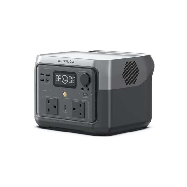Station électrique portable ECOFLOW RIVER 2 MAX, batterie LiFeP04 de 512 Wh