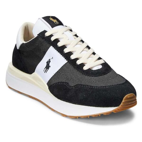 Baskets homme POLO RALPH LAUREN Train 89 Pp - Noir/Blanc