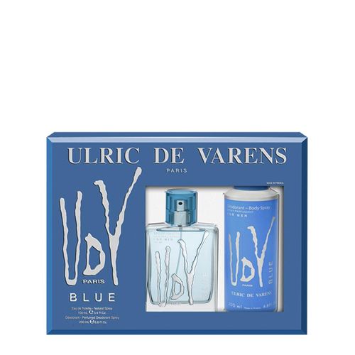 ULRIC DE VARENS - BLUE - Eau De Toilette UDV Blue 100ml + Déodorant 200ml