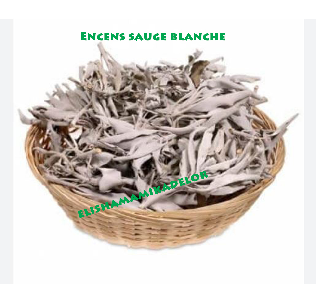 Encens De Sauge Blanche 30 Gr