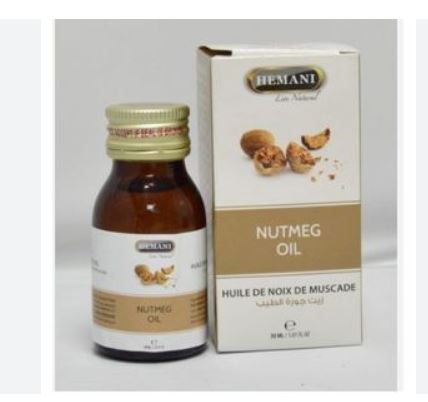 Huile De Noix De Muscade Hemani 30 Ml