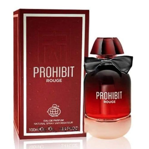 Prohibit Rouge Eau De Parfum Intense Femme 100ml