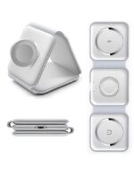 Support de chargeur magnétique pliable sans fil 3 en 1