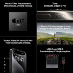 iPhone 15 Pro Max 6,7" 5G - iOS 17 (256Go - 512Go) – Image 5