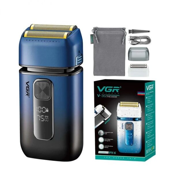 Rasoir électrique Professionnel VGR Alternatif Fonctionnel USB Rechargeable
