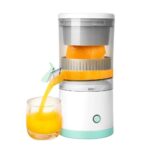 Presse-agrumes électrique à 360 ° – Machine à jus – Extracteur de jus – Pour maison, cuisine, voyage, hôtel – Image 2
