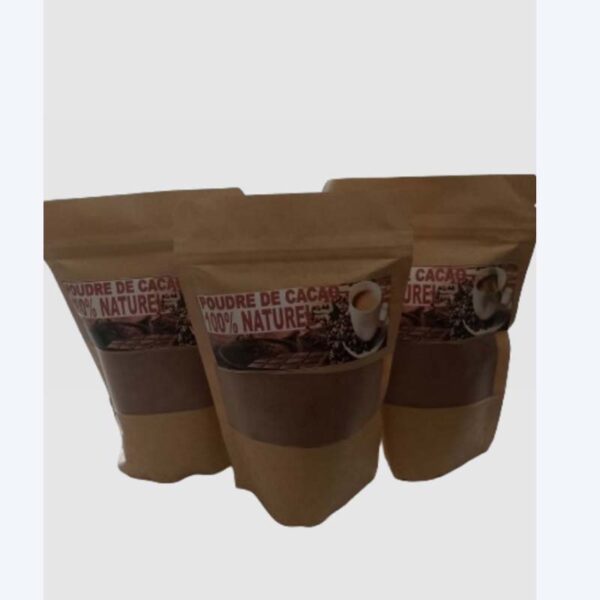 Lot de 3 Poudres de cacao 100% naturel 200g