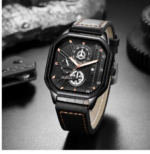 Montre Homme Sport Montre-bracelet En Simili Cuir