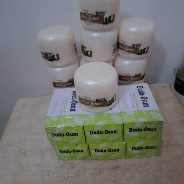 Kit de 6 Savons + 1 crème DUDU-OSUN