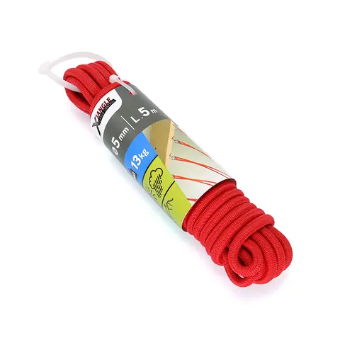 Corde tressé élastique extensible robuste blanc