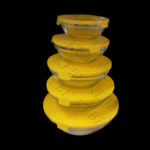 Lot de 5 bols en verre – Image 2