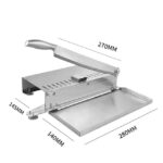 Trancheuse Manuelle Pour Viande ,poulet, Poisson, Côtes, Légumes, Charcuterie En Acier Inoxydable – Image 7