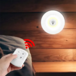 Kit de 3 Spots Ampoules Lampes Light LED sans fil avec télécommande – Image 5