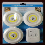 Kit de 3 Spots Ampoules Lampes Light LED sans fil avec télécommande – Image 9