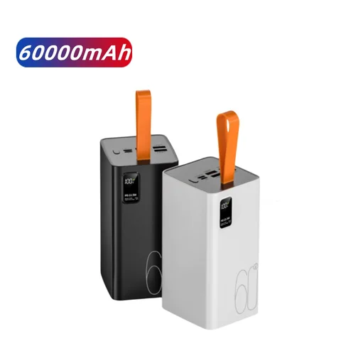 Powerbank 60000mAh blanc super rapide