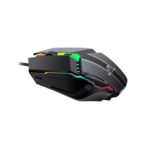 Jeqang Souris Filaire Optique USB Gaming Mouse Effet Lumineuse RGB E-sport Pour Ordinateur – Image 2