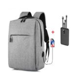 Sac à dos avec port USB + Power Bank 10000mah – Image 4