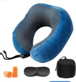 Coussin Cervical & Accessoires Voyage_Bleu