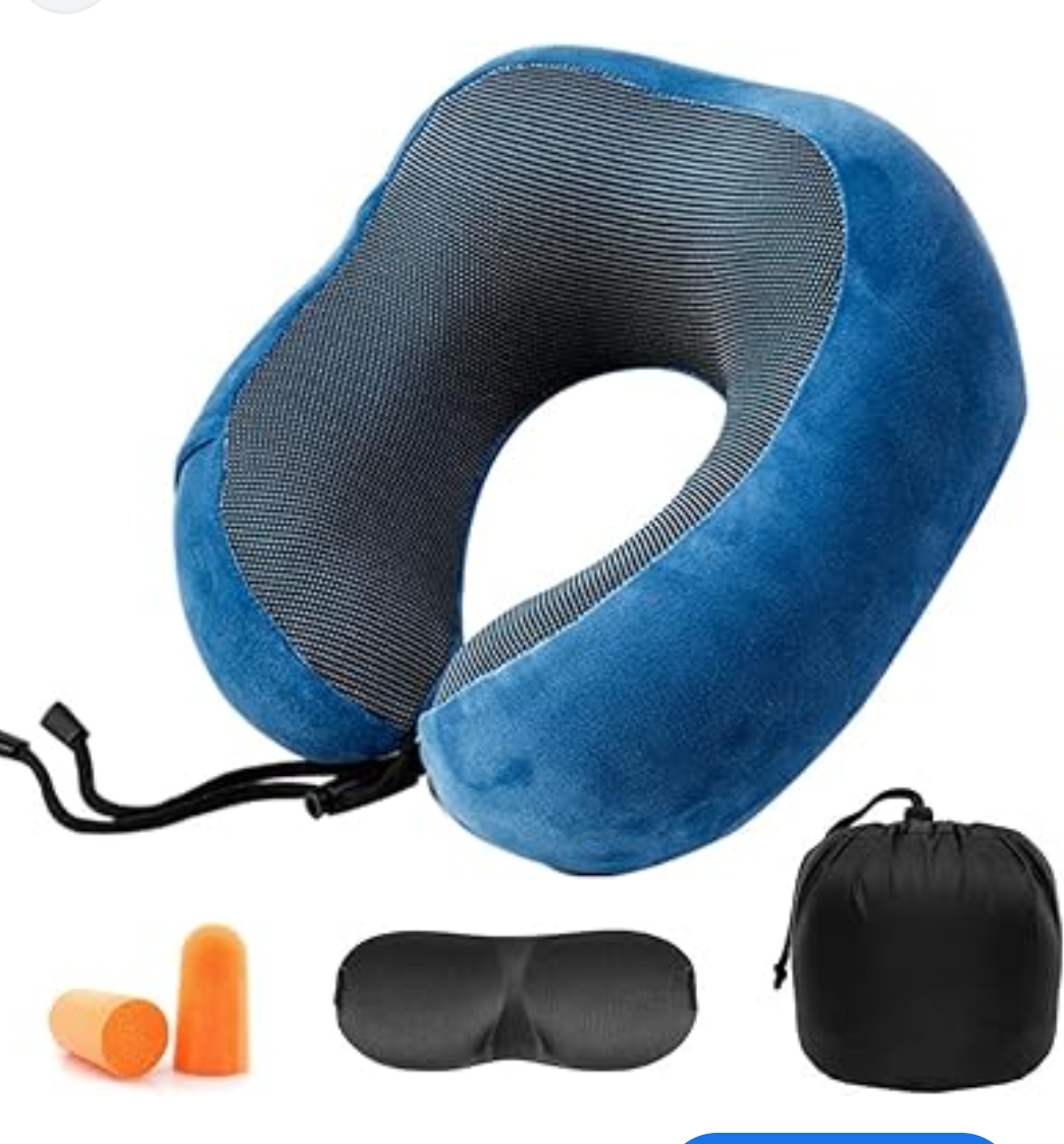 Screenshot_20240607-171826 Coussin Cervical & Accessoires Voyage_Bleu – Image 1