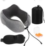 Coussin Cervical & Accessoires Voyage_Gris