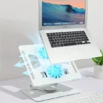 Support D'ordinateur Réglable Avec Base Pivotante À 360 Degrés – Image 3