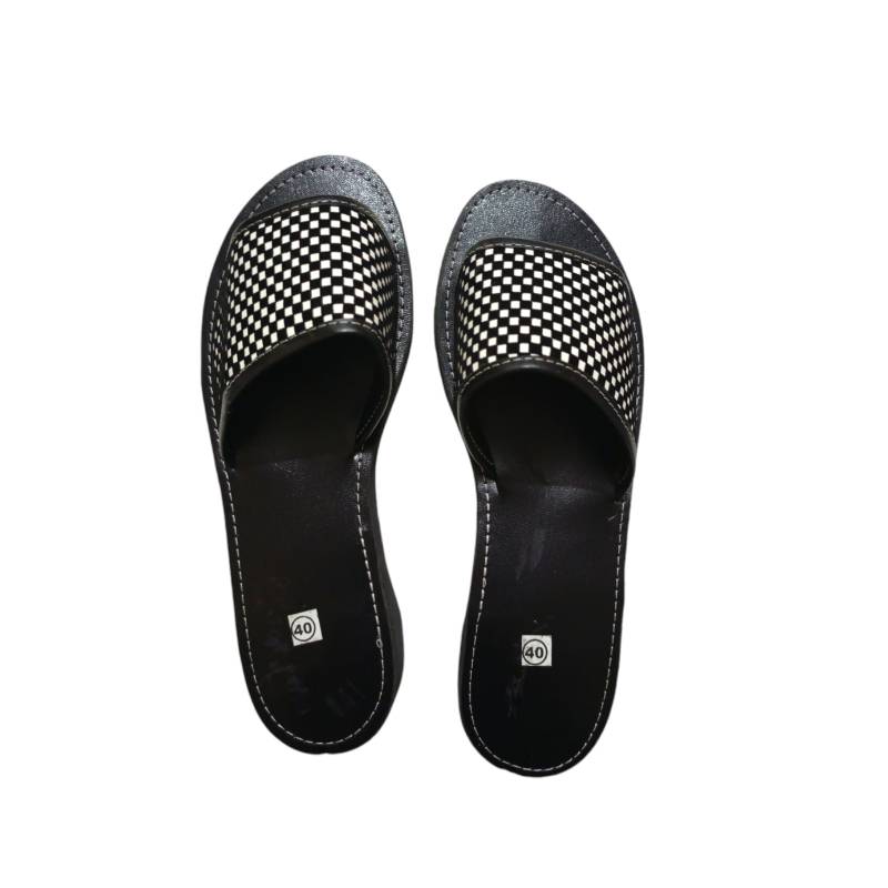 Chaussures Simili Cuir Pour Femme - Noir